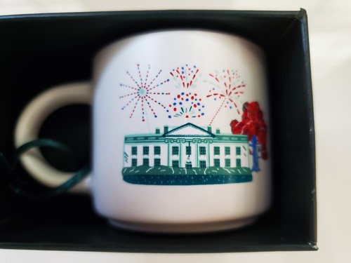 Starbucks 2024 Discovery Series Washington DC 2 oz Mini Tasse Becher Ornament - Bild 3 von 8