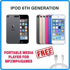 Apple iPod Touch 6th Generation Grey 16GB/32GB/64GB/128GB -- SEALED  WARRANTY