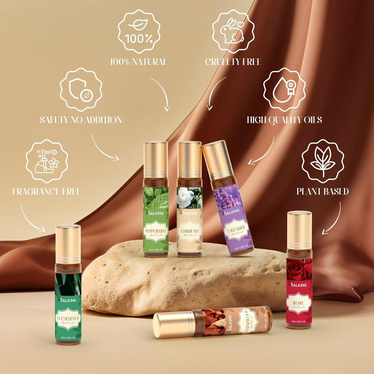 Etherische Oliën luxe cadeau set - 100% biologisch en natuurlijk Etherische Oliën luxe cadeau set - 100% biologisch en natuurlijk