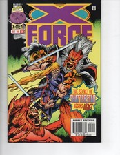 Marvel Comics X-Force Volume 1 #59 VF+ Comic Book