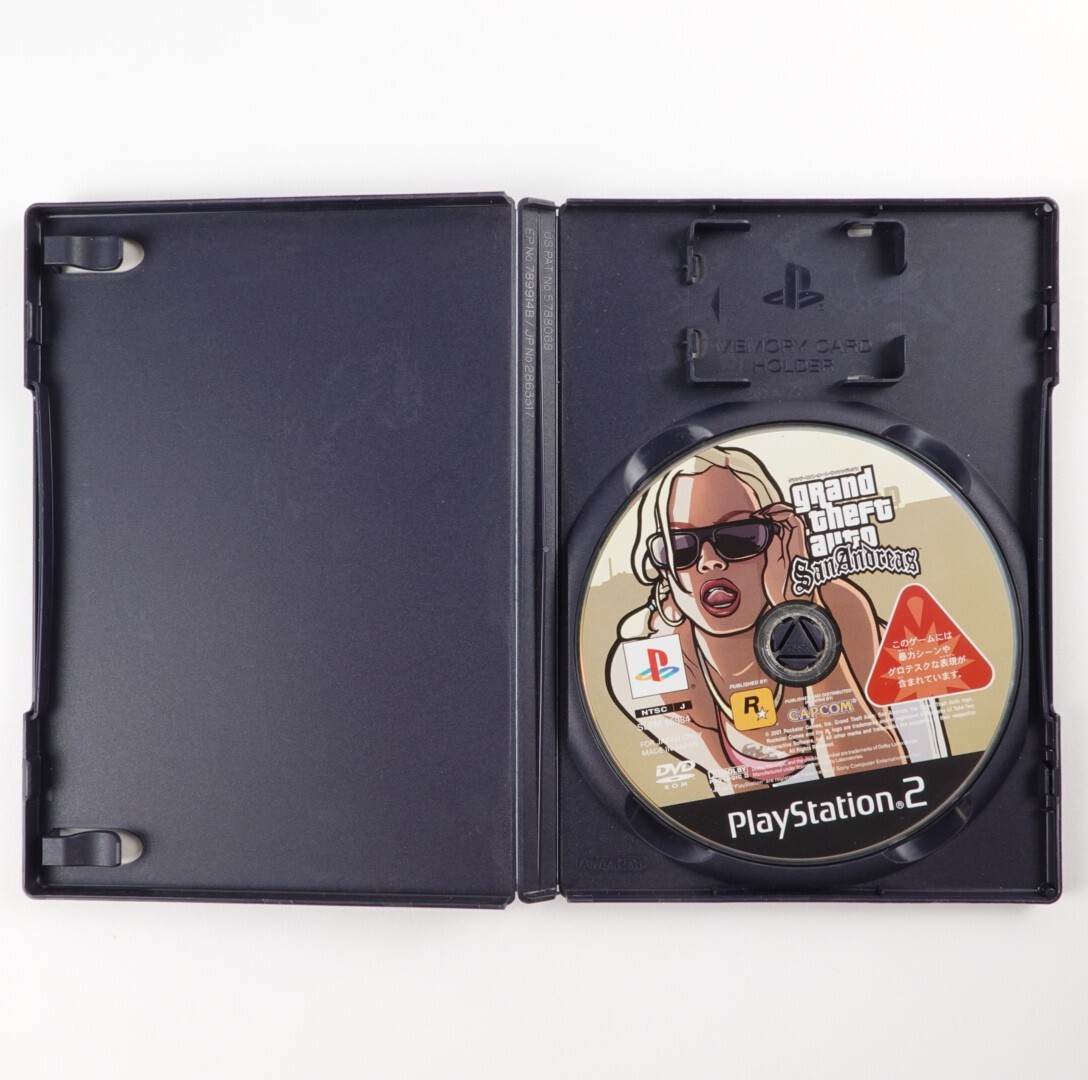 Grand Theft Auto San Andreas グラセフ ダイス2個 Grand Theft Auto: San Andreas Sony PlayStation 2 PS2 Japan Import