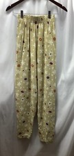Vintage NOS Jodan Multicolor Floral Poly Rayon Pants Womens Size S MFC230410/PP1