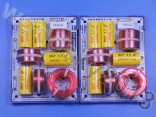 2pcs Kasun AS-63C double bass Hi-Fi speaker frequency divider crossover filters 