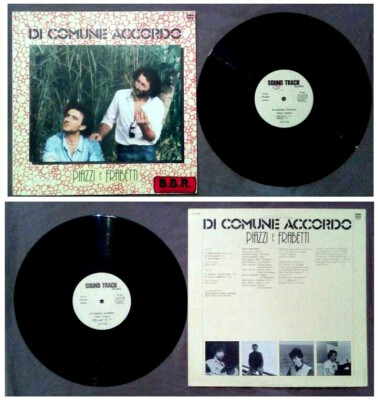 Lp 33 Runden Plätze und Frabetti Di Commune Accordo Prog Rock Str 5056 Vinyl Disc 