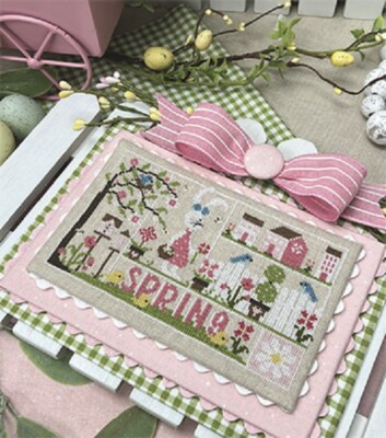 Seasonal Samplings-Spring~Primrose Cottage Stitches