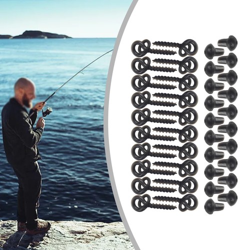 Durable and Practical Bait Screws with Hook Stops Set for Carp Fishing ...