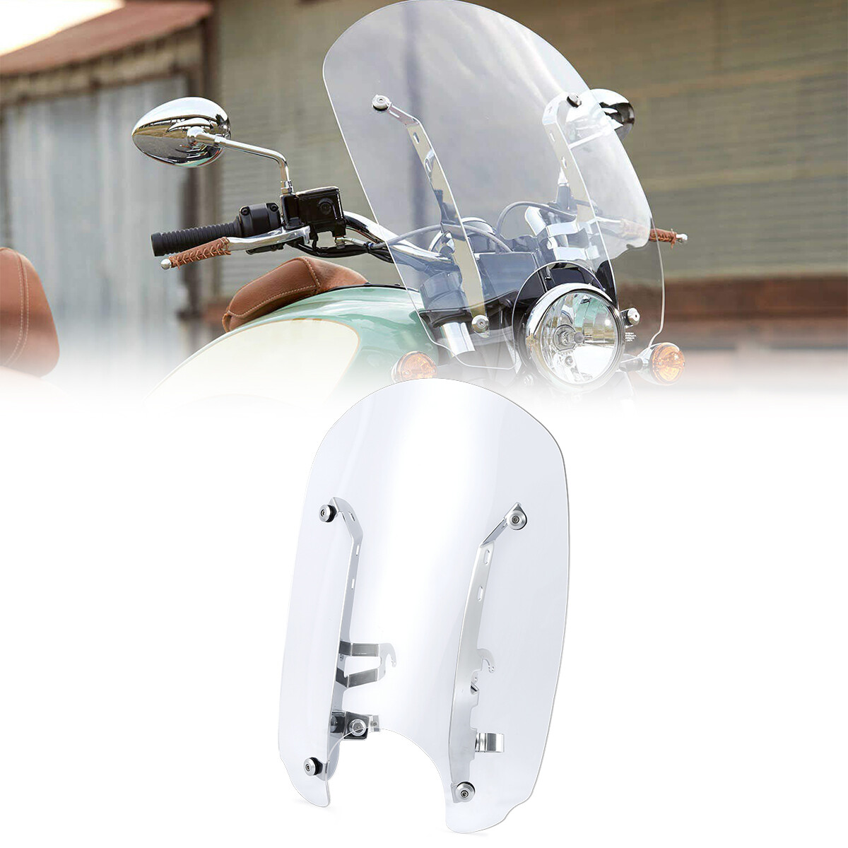 Windshields Windscreen & Mounting hardware Fit For Indian Scout Sixty
