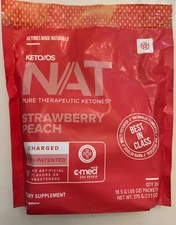 Prüvit Ketones NAT (Box- Bag) 20 Packs Charged STRAWBERRY/FREE SHIPP Ex 11/2025
