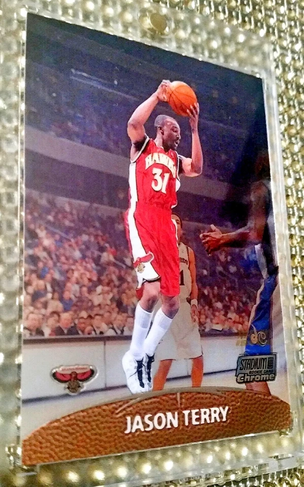 2000 Topps Stadium Club Chrome Jason Terry #141 RC *13/100* (Ebay 1/1) SSSP MINT - Image 3 of 4