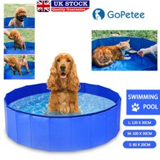 S/M/L Foldable Pet Dog Cat Outdoor Swimming Pool Foldable Puppy Paddling Garden