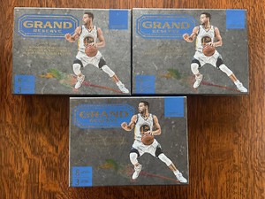 2016-2017 Panini Grand Reserve NBA Basketball, EMPTY Boxes, Steph Curry,Lot Of 3