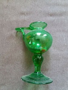 BOUGEOIR EN VERRE