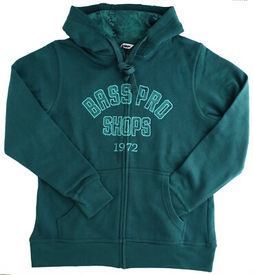 Bass Pro Shops Women's Game Day Hoodie Jacket, Full Zip Sweatshirt