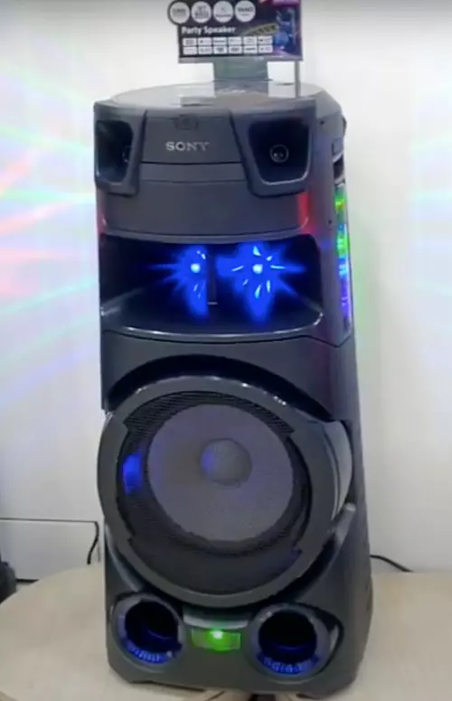 Sony karaoke speaker with cheap mic