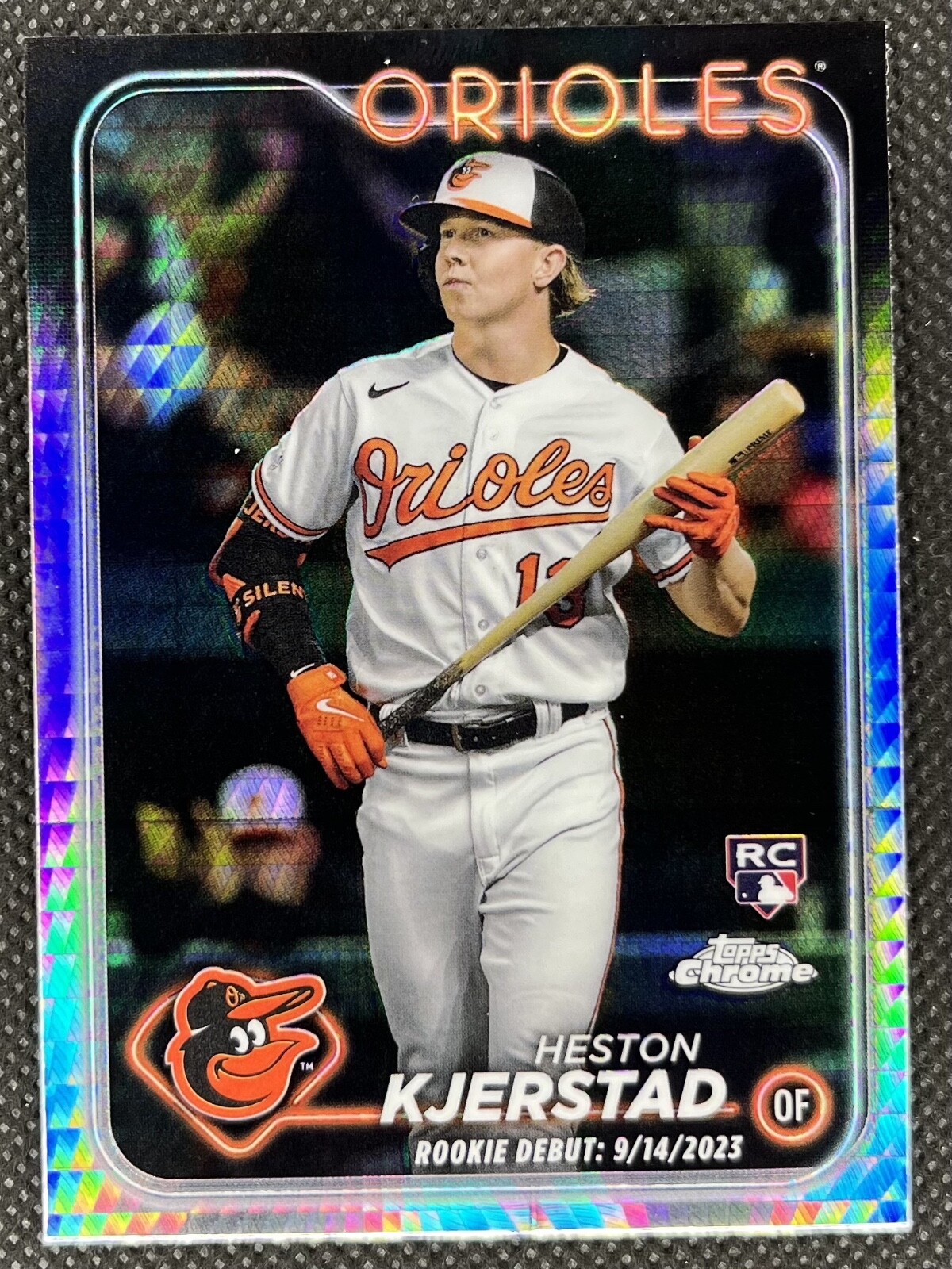 2024 Topps Chrome Update - #USC120 Heston Kjerstad Prism
