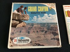 SAWYER'S Viewmaster Set A 361 GRAND CANYON SOUTH RIM, ARIZONA