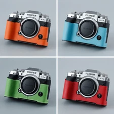 Half Case For Fujifilm XT4 Leather Insert X-T4 Camera Cover Milicase Handmade 