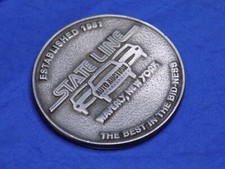 STATE LINE AUTO AUCTION Collector Coin 1995 The Best in the Bid-Ness RARE Promo