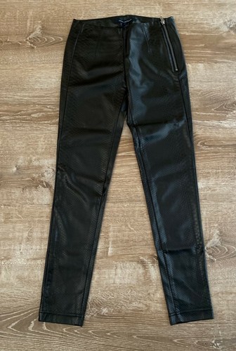 French Connection Faux Leather Pants 