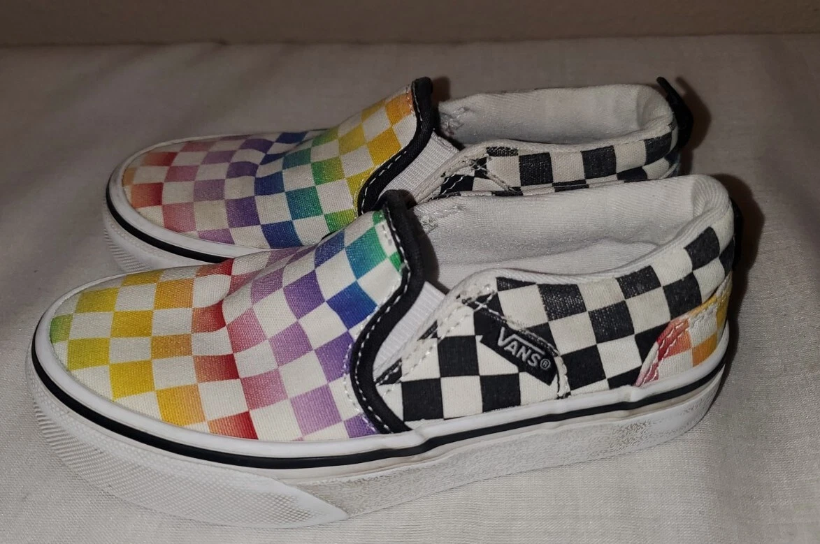 Vans checkered cheap for girls