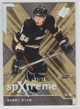2007-08 UD SPX BOBBY RYAN RC SPXTREME /25 SPECTRUM #X60 Upper Deck Senators