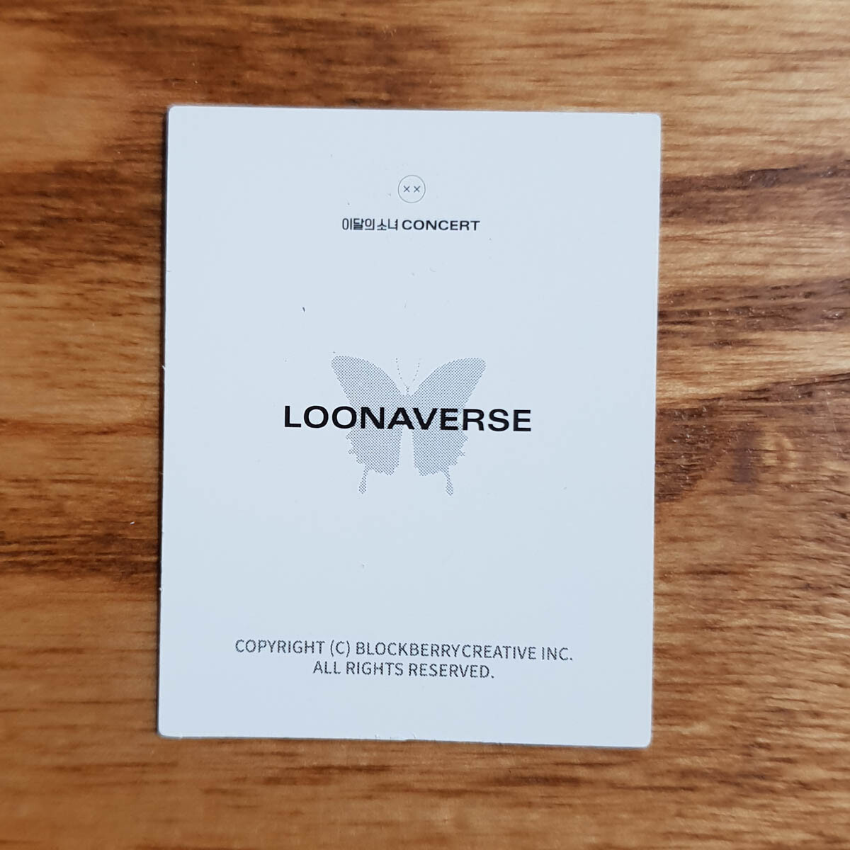 アイドル LOONAVERSE ID PICTURE SET Loona Loonabirth ID Photo Set