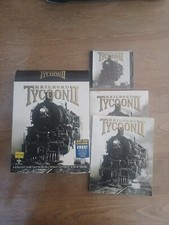 Railroad Tycoon 2 II PC GAME big box Win 95 / 98 / NT 4.0 CD-Rom EUC No Tote