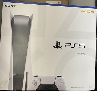 Sony PS5 Blu-Ray Edition Console - White Model #3006643/3005718