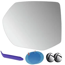 EAP Driver Side Mirror Glass Compatible with Tahoe, Yukon, Escalade, Suburban...