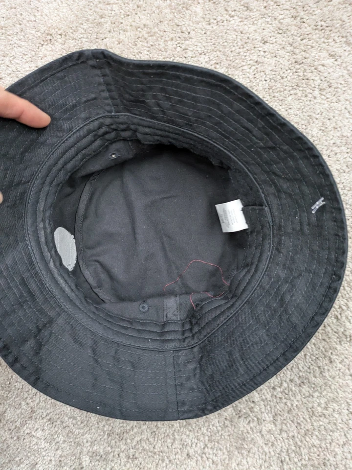 Santa Cruz Sombrero Cubo Skateboarding Negro Skate Surf Talla Única Parche Bordado Foto 4 de 4