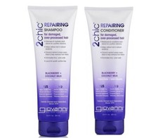 Image of Giovanni 2Chic Repairing  Blackberry & Coconut Milk Shampoo 250ml & Conditioner 