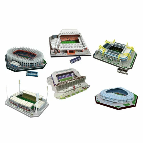 Puzzle in 3D in carta