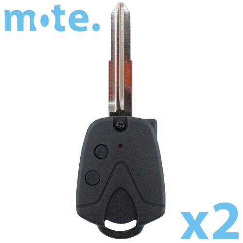 2 x To Suit Proton Car Key Wira 415 416 Persona Left Blade 2 Button Shell/Case - Afbeelding 1 van 12