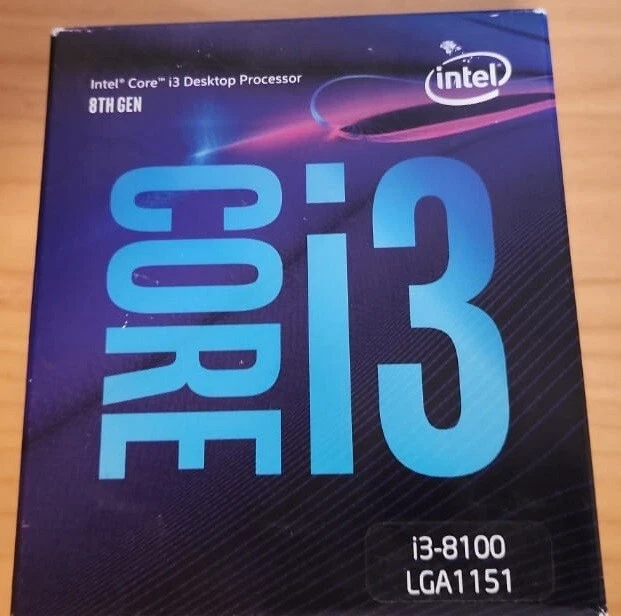 Brand New Intel Core i3-8100 8th Gen CPU 4-Cores Processor LGA1151 3.6GHz 6MB - Image 4 of 4