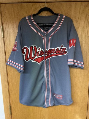 wisconsin badgers baseball jersey