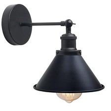 Industrial Wall Light Indoor Wall Lamps Vintage E27 Metal Sconces Living Room UK