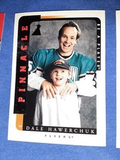 1996-97 Pinnacle Be A Player Silver Foil Dale Hawerchuk  #203 HOF