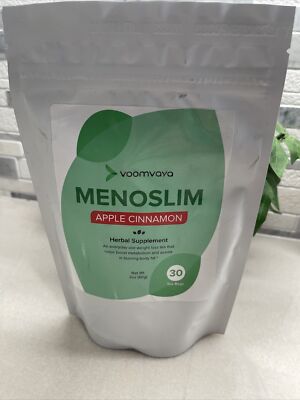 Menoslim - Menopause Weight Supplement for Women Herbal Tea with Rooibos Carda