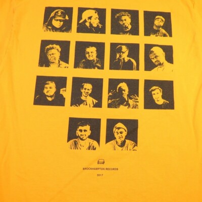 Rare BROCKHAMPTON JENNIFER'S TOUR CONCERT TEE T SHIRT Mens M