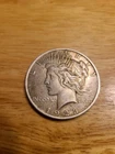 1923 Peace Dollar. 90% Silver. Good Condition, Good Detail.