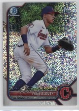 2022 Bowman Chrome Prospects Speckle Refractor 242/299 Fran Alduey #BCP-39 12yh