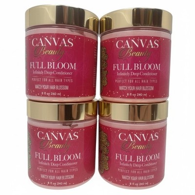 4X Canvas Beauty Full Bloom Infinitely Deep Conditioner 8oz Hair Care Treatment