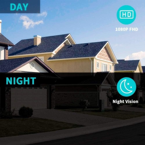 Smart Security Bullet Camera Outdoor 1080P Wifi IP Surveillance Motion Detection - Picture 3 of 13