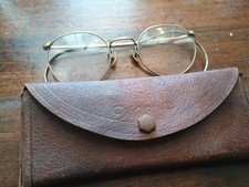 Antique gold filled wire rim eyeglasses