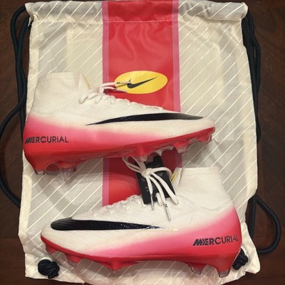 Men's Size 6 Nike Superfly 10 Elite FG LV8  Uni Red/Dark Obsidian  HJ7321-600