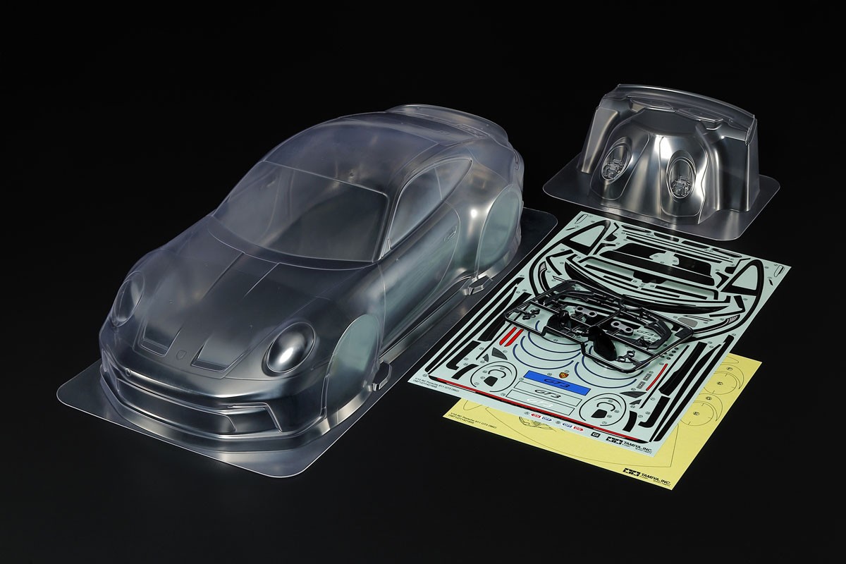 TAMIYA Porsche 911 GT3 (992) ダカール風 Tamiya 58745 Porsche 911 GT3 R (992) (TT-02) / Tamiya USA