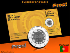 2 Euro Portugal 2026 - 100 Jahre Rotary Club in Portugal BU in PP / Proof