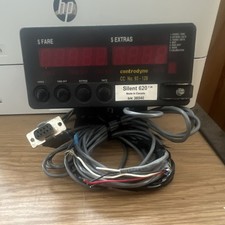 Centrodyne Silent 620 Taxi Meter Display Unit w/ Wiring Harness CC No. 93-128