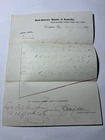 1864 Kentucky 12th United States Colored Heavy Artillery Regiment Document