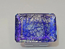 Superb Rutilated Quartz Emerald Cut 190 Ct Natural Loose Gemstone EGL Certified